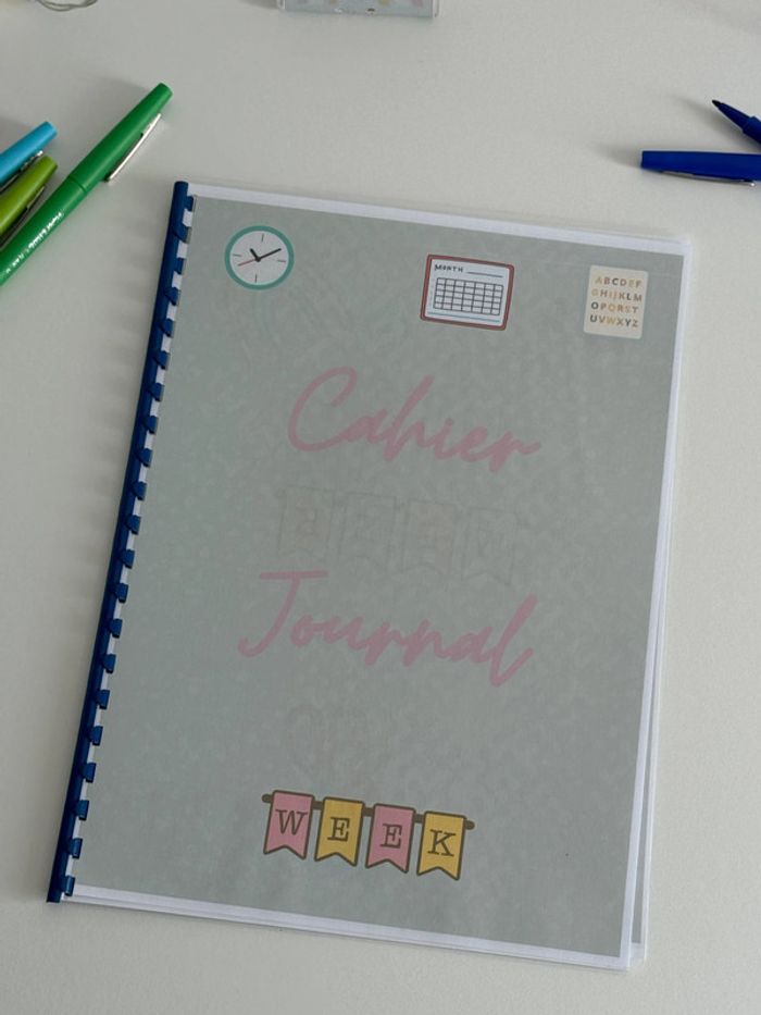 Cahier Journal Enseignant 2 jours par page - photo numéro 10