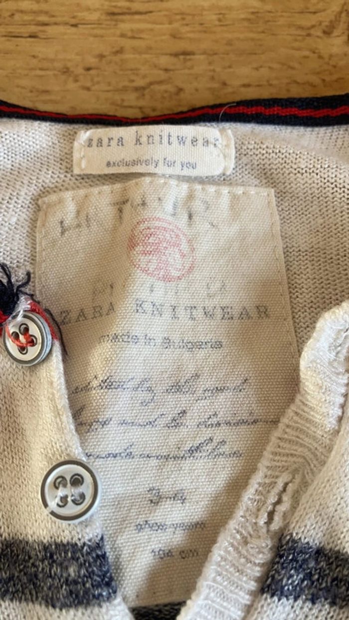 Pull léger rayures Zara - photo numéro 3