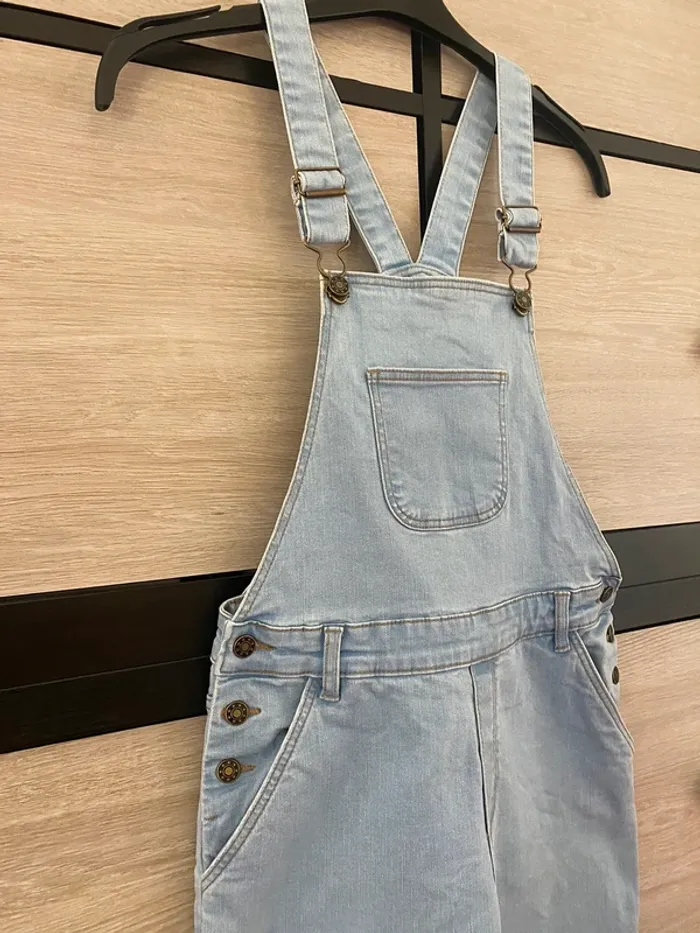 Salopette jeans Monoprix Taille 12 ans - photo numéro 10
