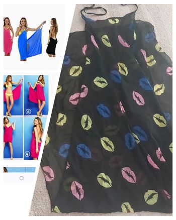 Robe paréo de plage