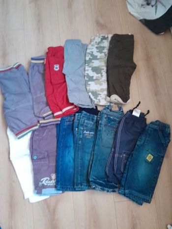 Lot vêtements garçon
