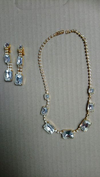 Parure en strass