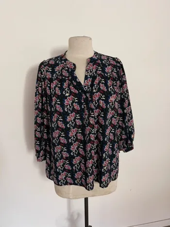 Superbe Blouse fleurie fluide 🌸 S  M 36 38