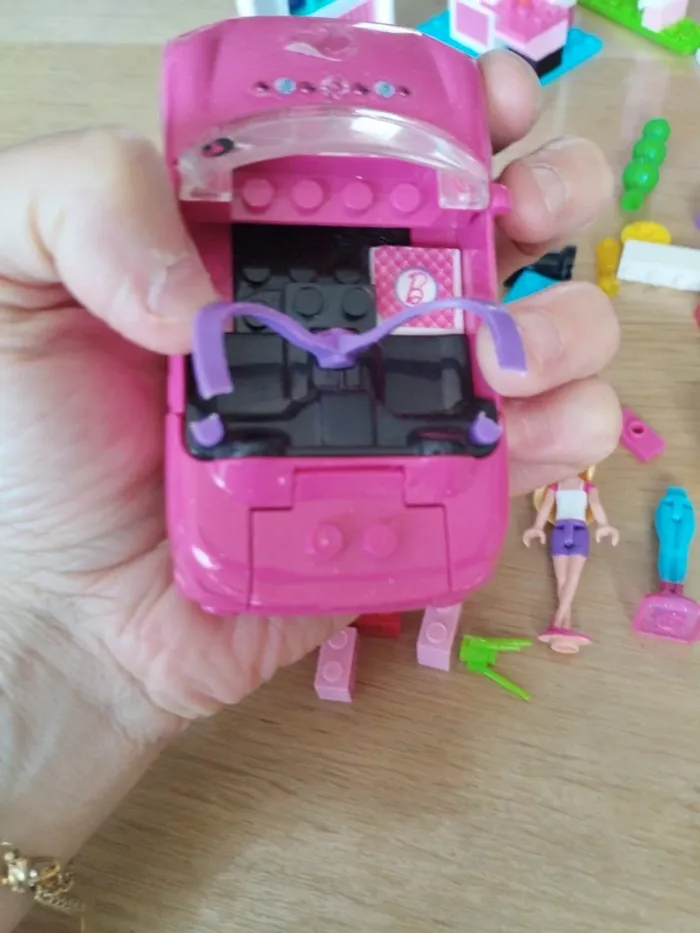 Lot lego megablocks barbie - photo numéro 7
