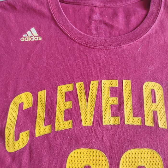 T-shirt vintage NBA Cleveland James | Adidas | L - photo numéro 3