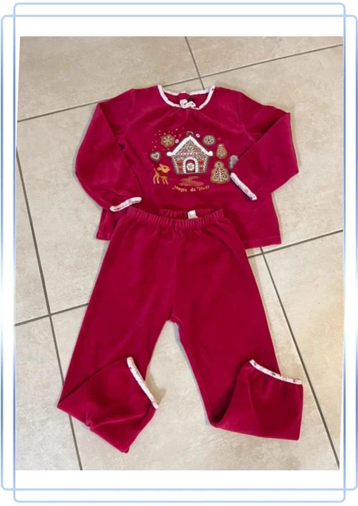 Pyjama velours 4 ans Sergent Major