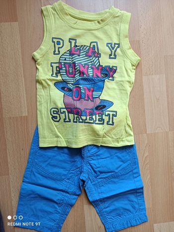 Ensemble short et débardeur #inextenso