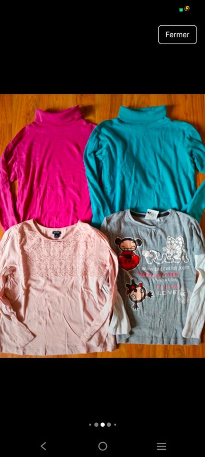 Énorme lot de 25 vêtements articles fille taille 8 ans - photo numéro 6