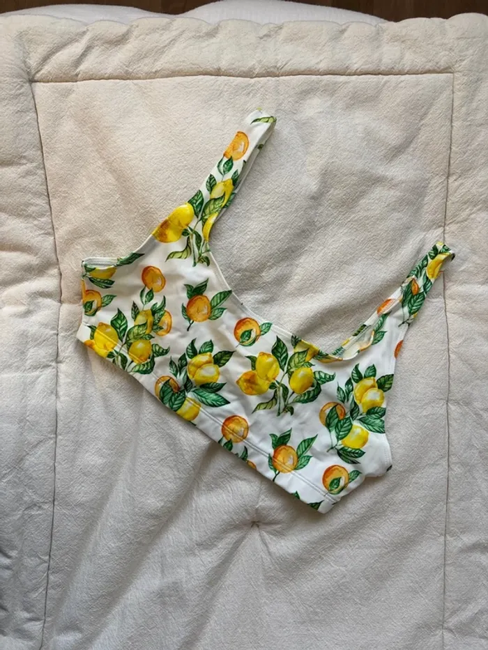 Haut de maillot Citrons taille L