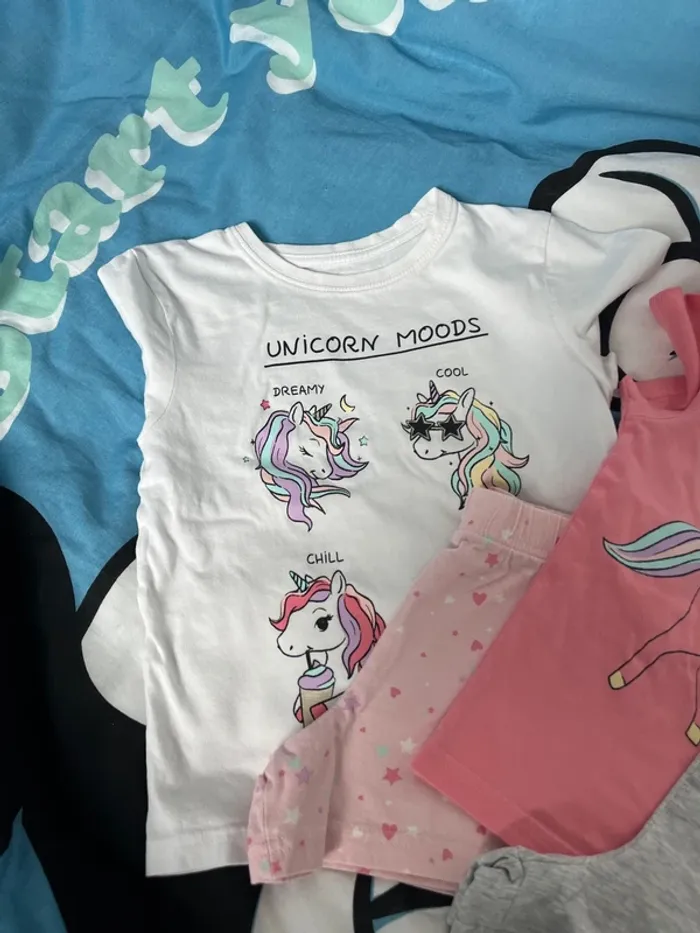Lot de 2 pyjamas short 4 ans - photo numéro 2