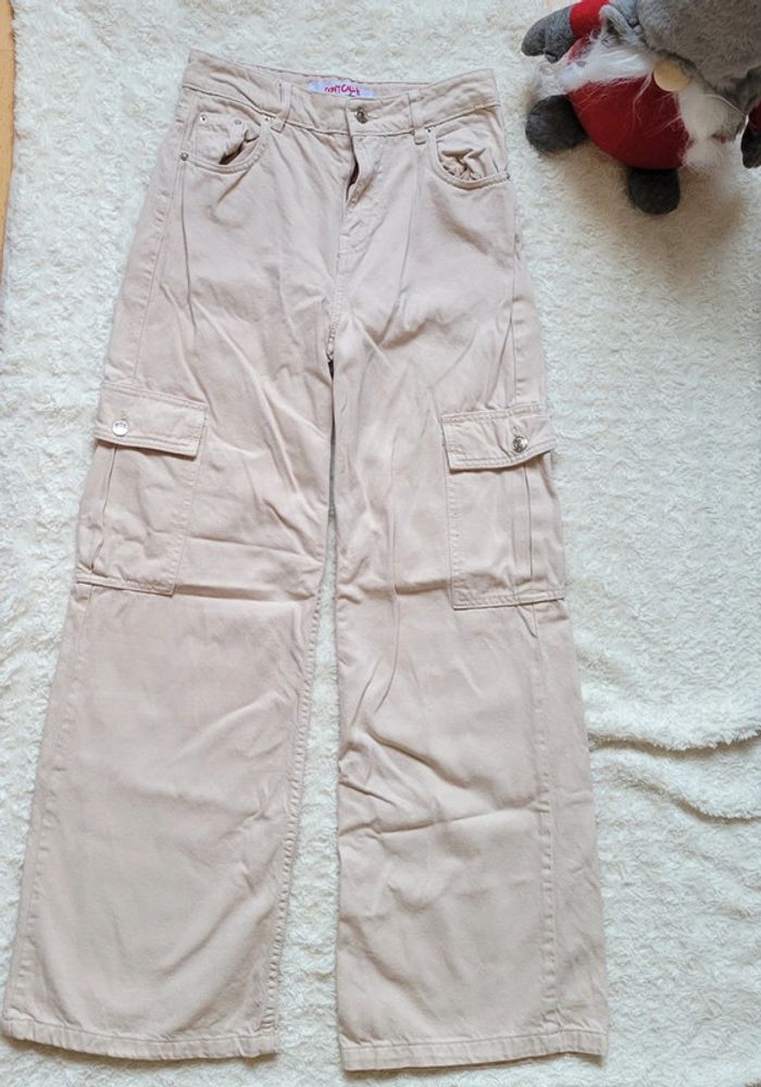 Jean cargo évase 34 - photo numéro 4