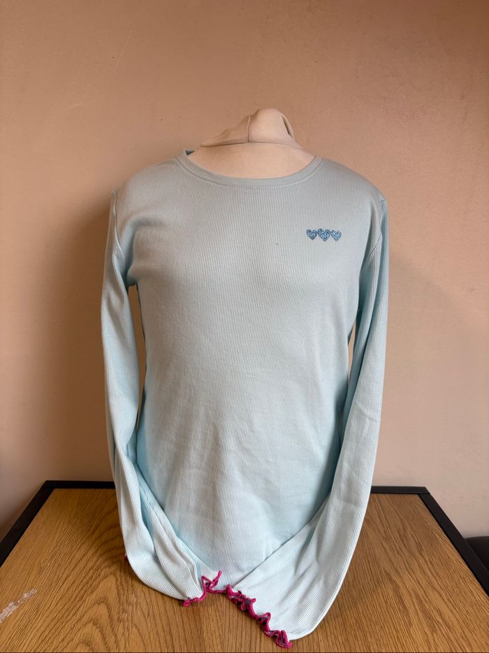 T shirt ML fille taille 146/152 - photo numéro 1