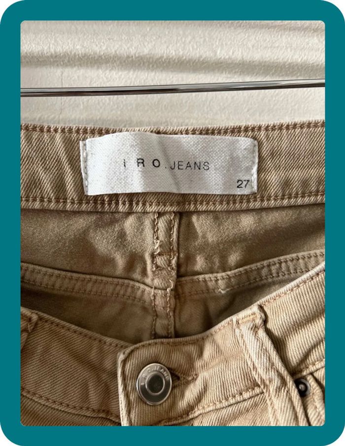 Jean mastic taille basse skinny taille 27 - Iro - photo numéro 3