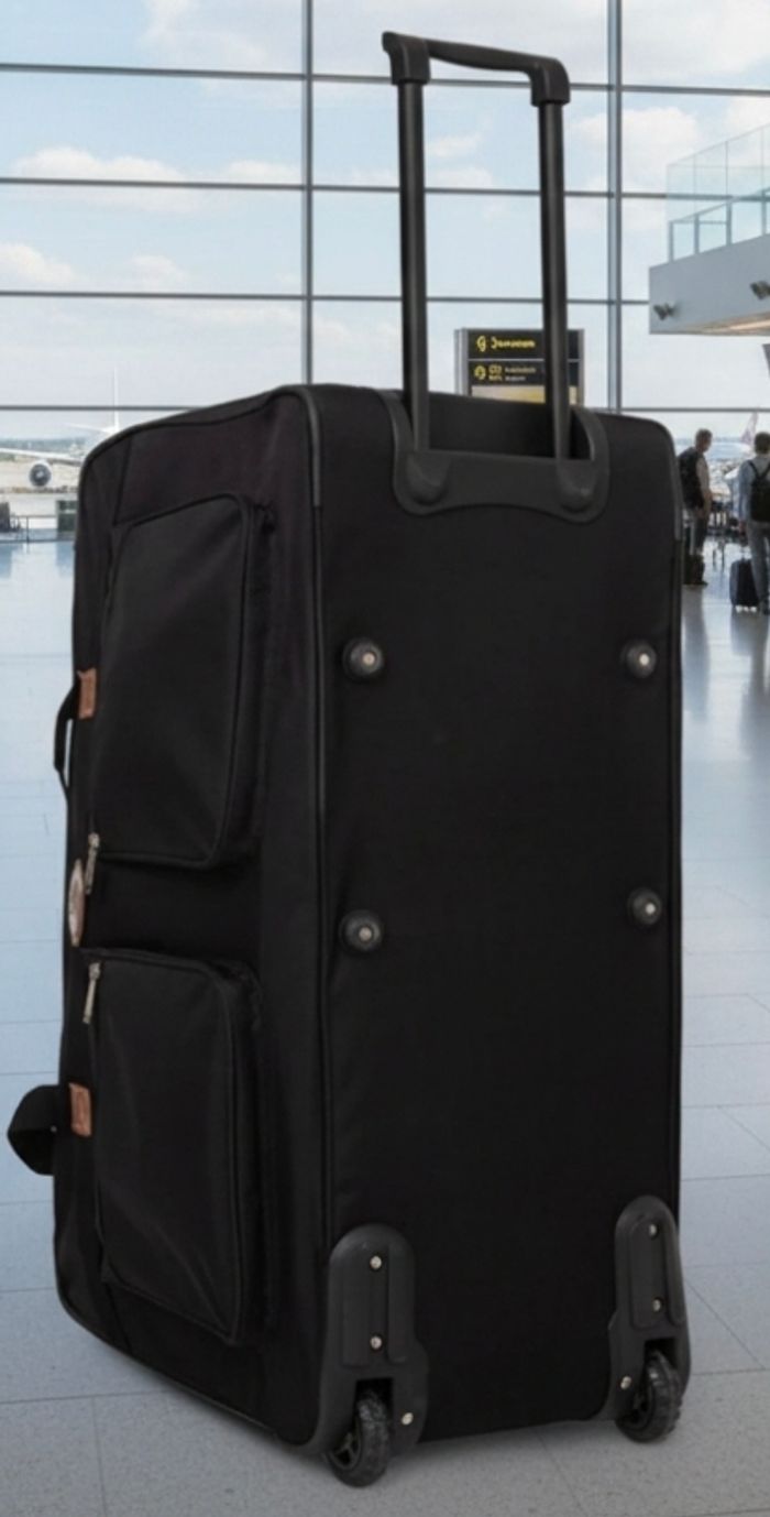 Grand sac de voyage 90cm 180L a roullmettes et bras ajustable - photo numéro 6