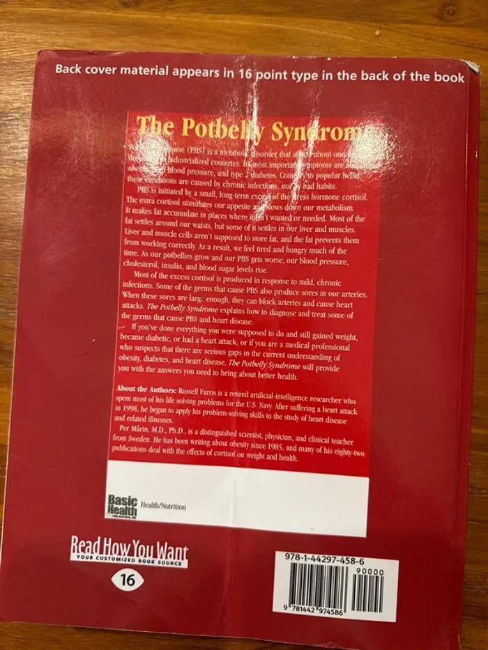 Livre the potbelly syndrome - photo numéro 4