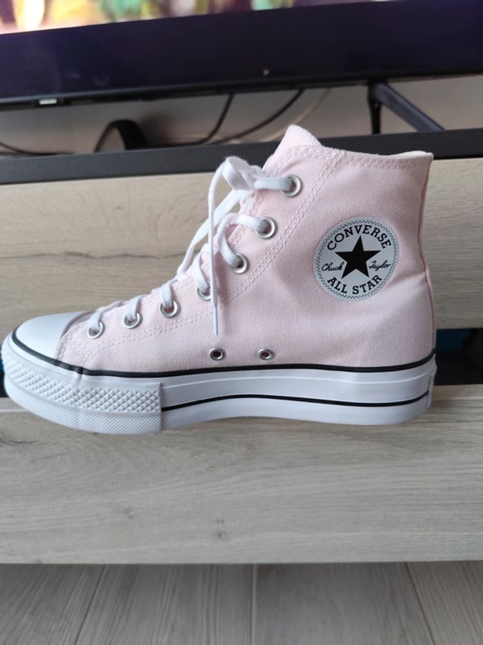 Converse plateforme
