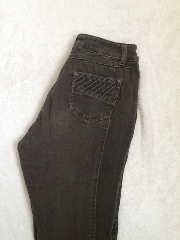 Pantalon Slim Version Originale Kaki - photo numéro 2