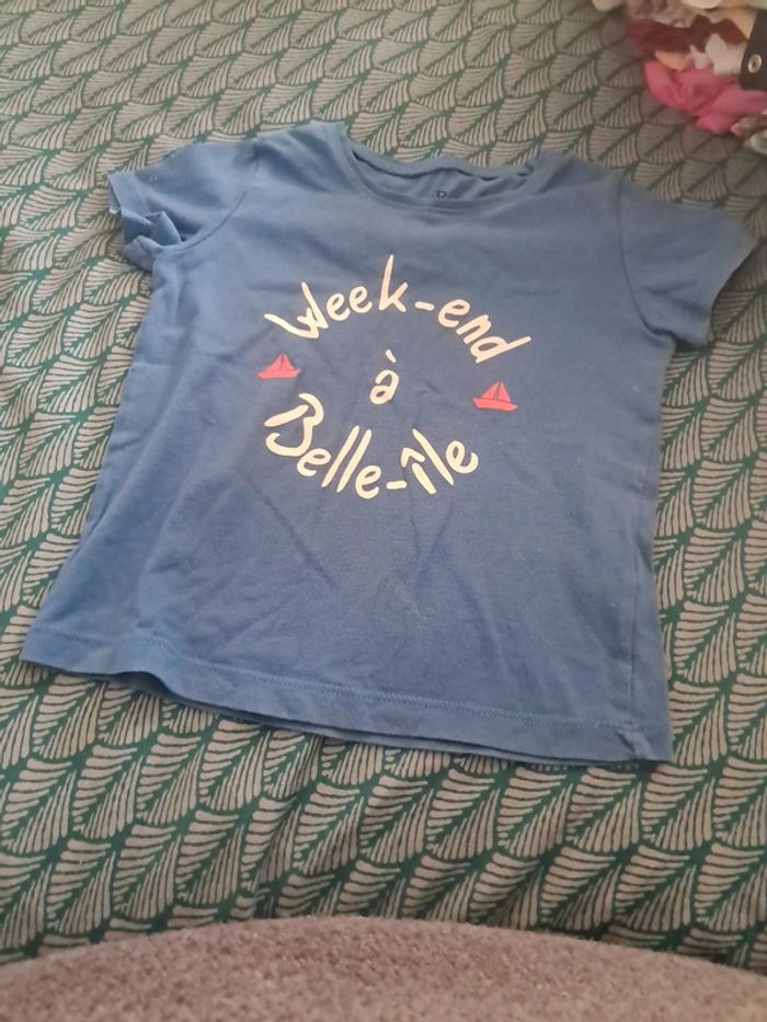 T-shirt Belle-Île taille 3 ans