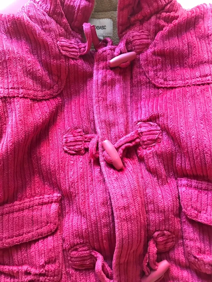 Veste à capuche bébé 6 mois fille - photo numéro 4