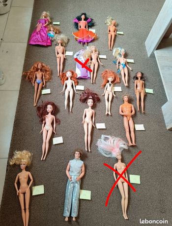 Barbie poupée bien lire l'annonce 