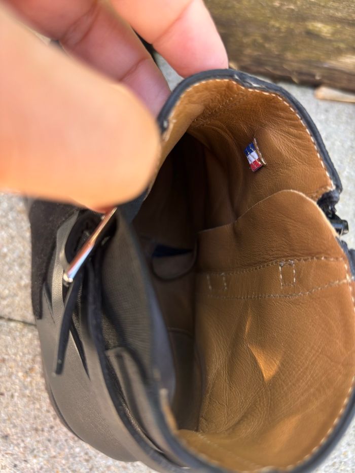 Boots botines femme pointure 37 cuir Eram flex - photo numéro 4