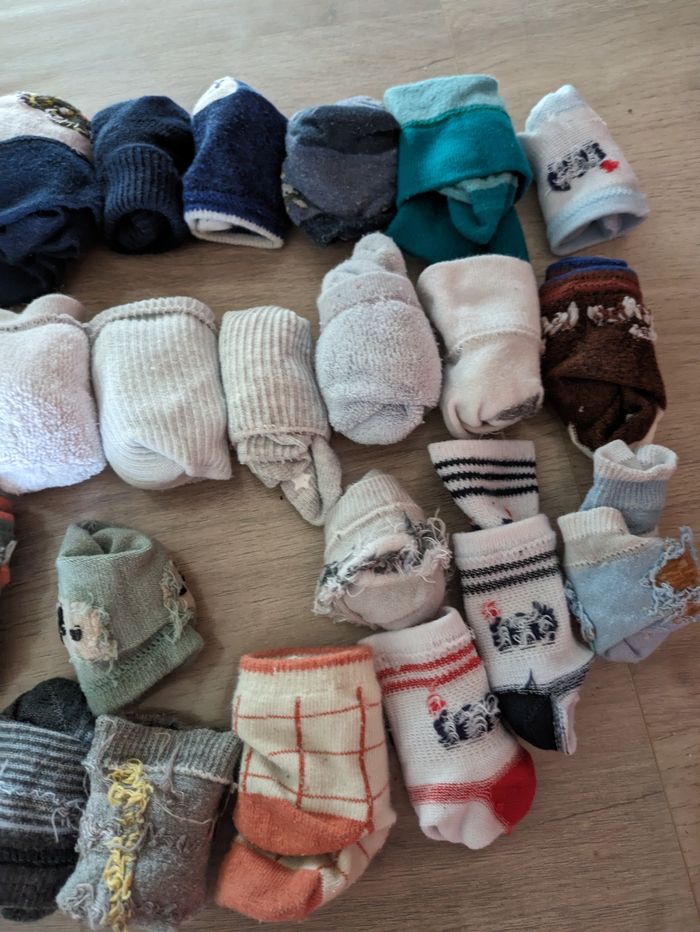Lot de 26 paires de chaussettes bébé