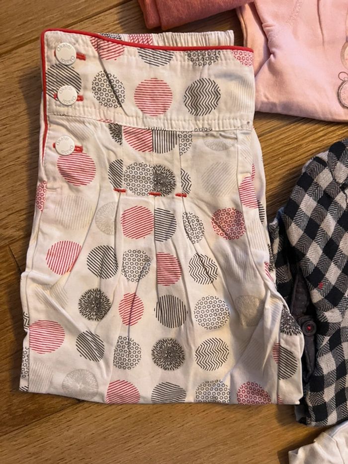 Vend lot de 18 vêtements fille okaidi 3 ans très bon état - photo numéro 16
