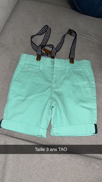 Bermuda short tape à l’œil