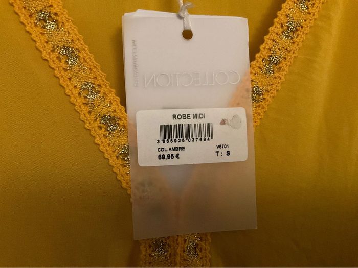 Robe LPB jaune neuve - photo numéro 2