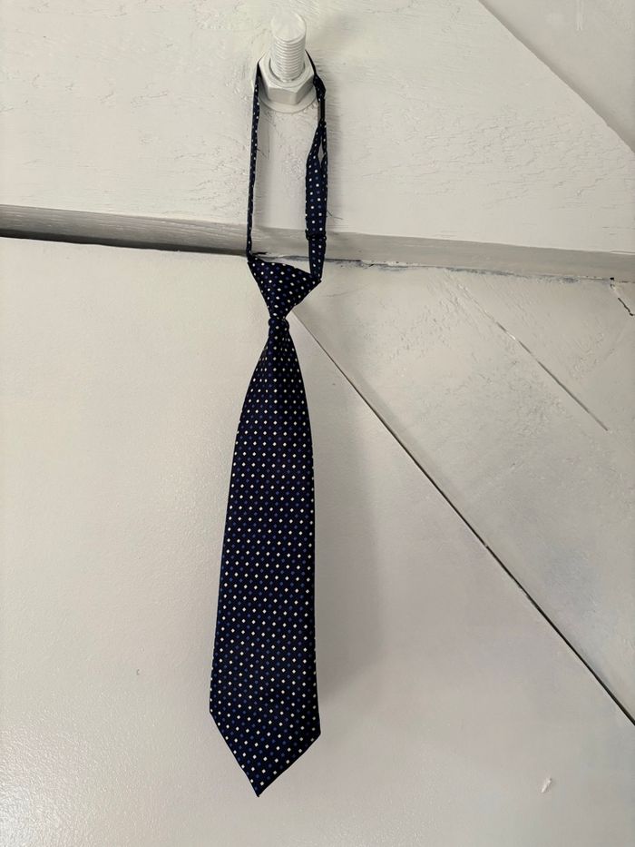 Cravate bleue - photo numéro 2