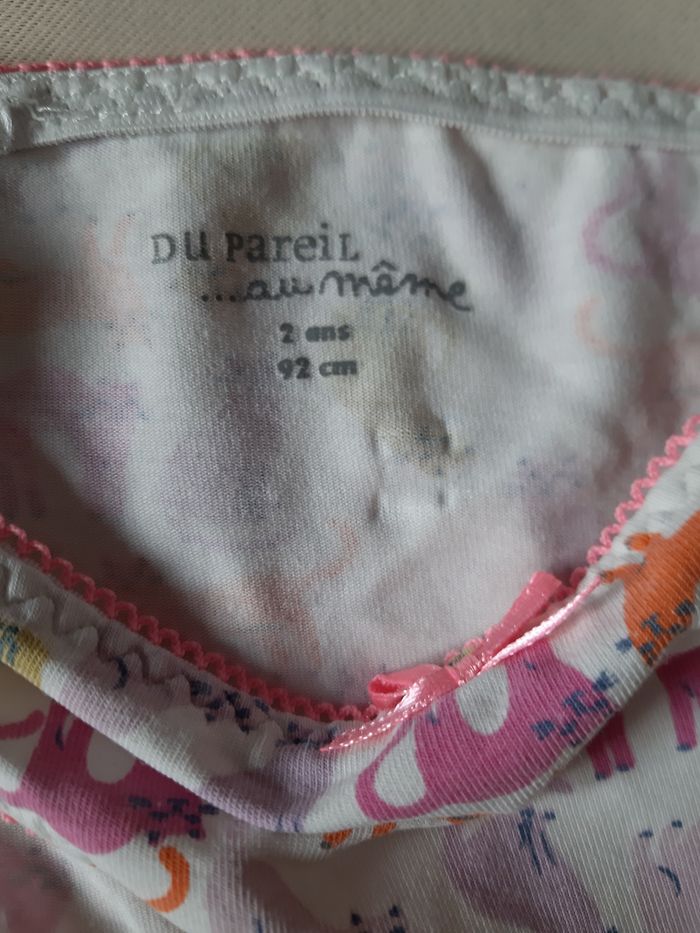 lot de 3 culottes fille DPAM - chats - 2 ans - 92 cm - photo numéro 4