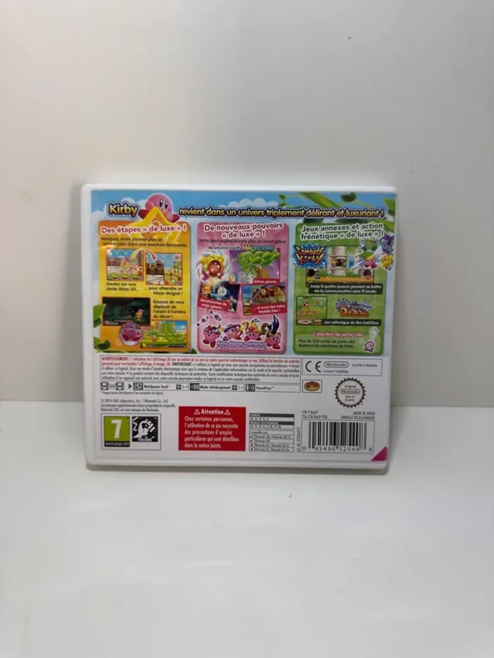 Kirby Triple Deluxe Nintendo 3DS - photo numéro 2