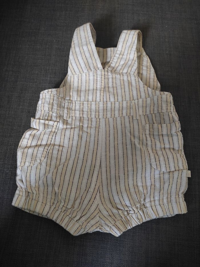 Salopette short 3 mois - photo numéro 2
