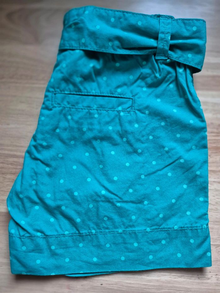 Short bleu vert à pois 4 ans - photo numéro 11