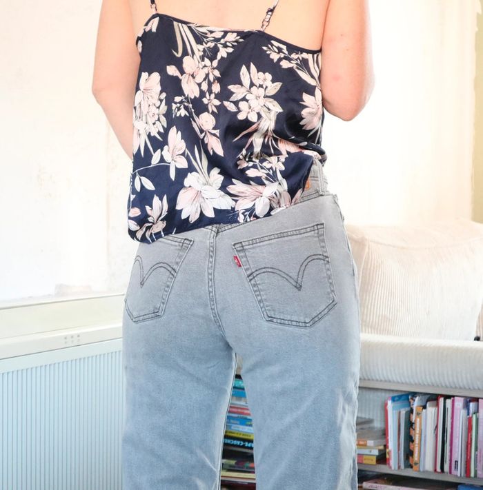 Jean levi’s ribcage straight ankle taille 28