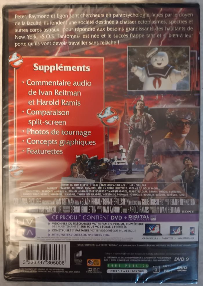 Sos fantômes - dvd neuf - photo numéro 2