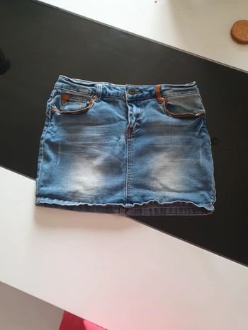 Mini jupe en jean