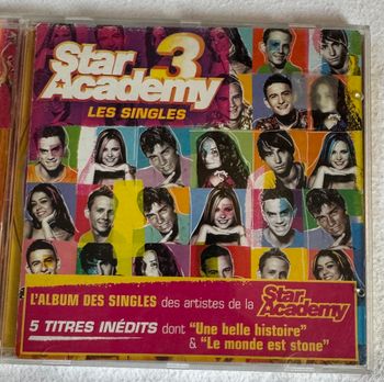 CD Star académy 3 Les singles