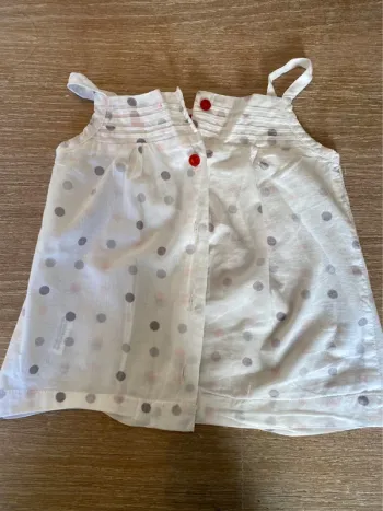 T-shirt léger  fille 6 mois