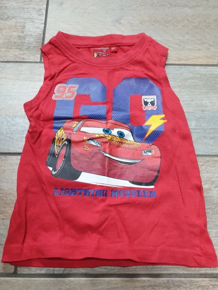 Debardeur Cars 24 mois