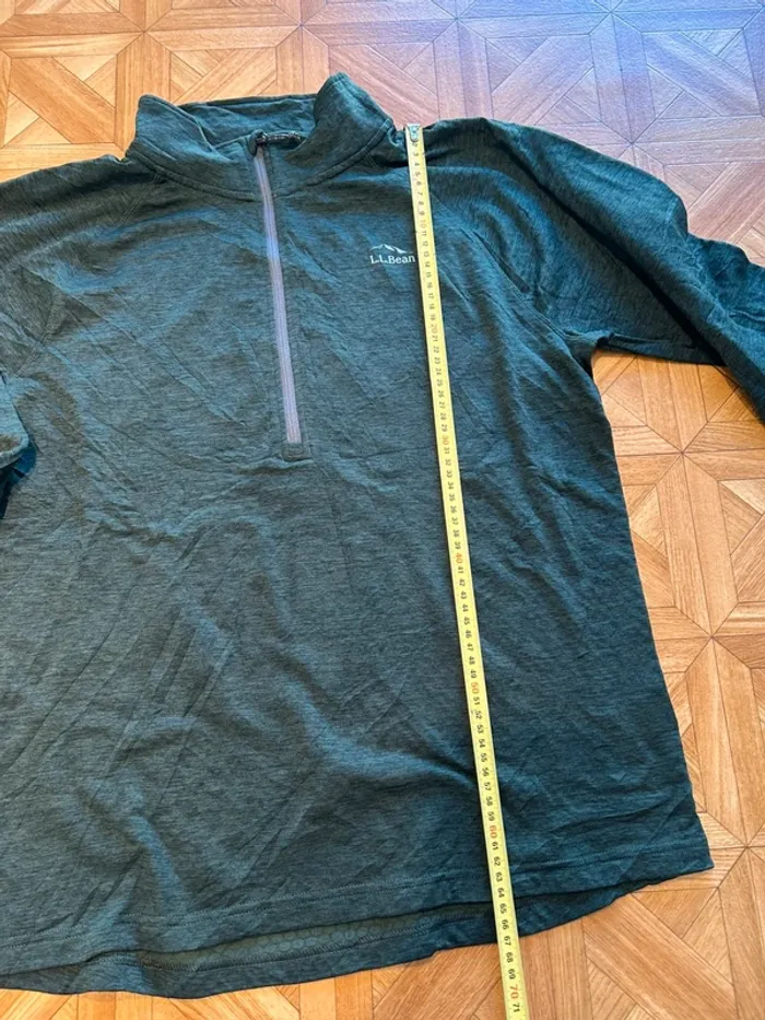 Pull homme sweat homme zip taille 38 M L.L. bean - photo numéro 5