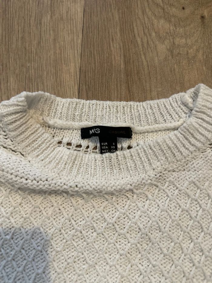 Pull blanc - photo numéro 2