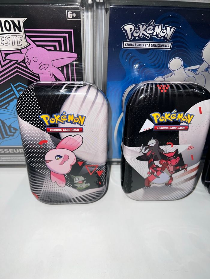 3 mini tins 10.5 foudre noire flamme blanche - photo numéro 4