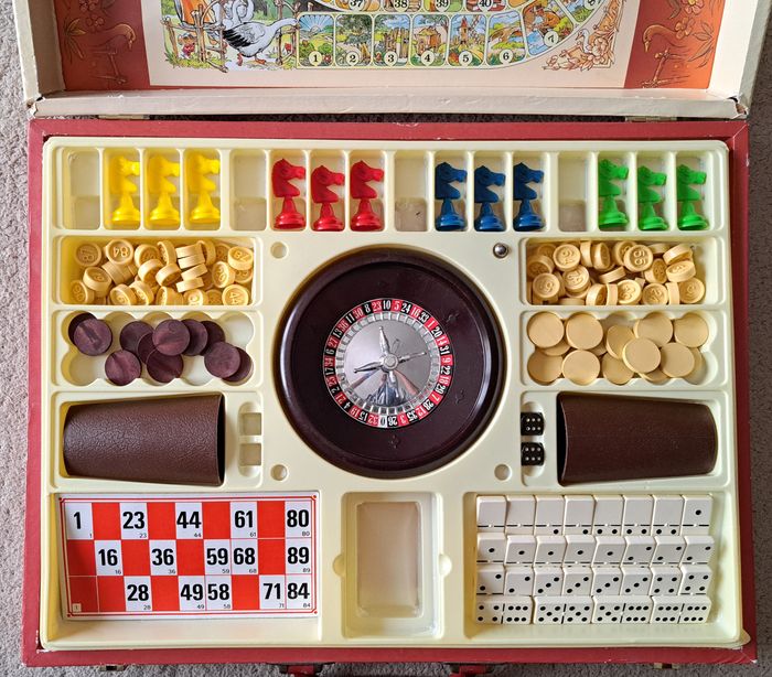 ♟️Ancien coffret de jeux de société Ferriot France - incomplet - photo numéro 4