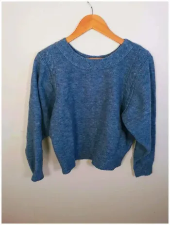 C34 pull bleu Etam L