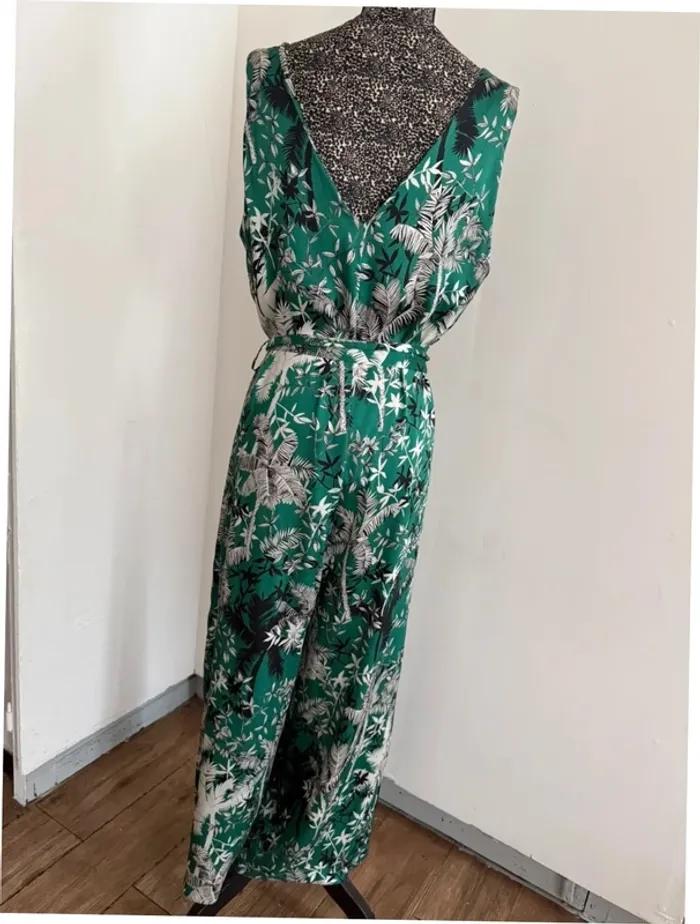 Combinaison Lauren Vidal motif palmier – Taille M - photo numéro 5