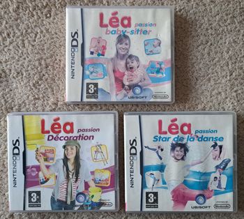 🎮 Lot de 3 jeux Léa Passion FRA Nintendo DS
