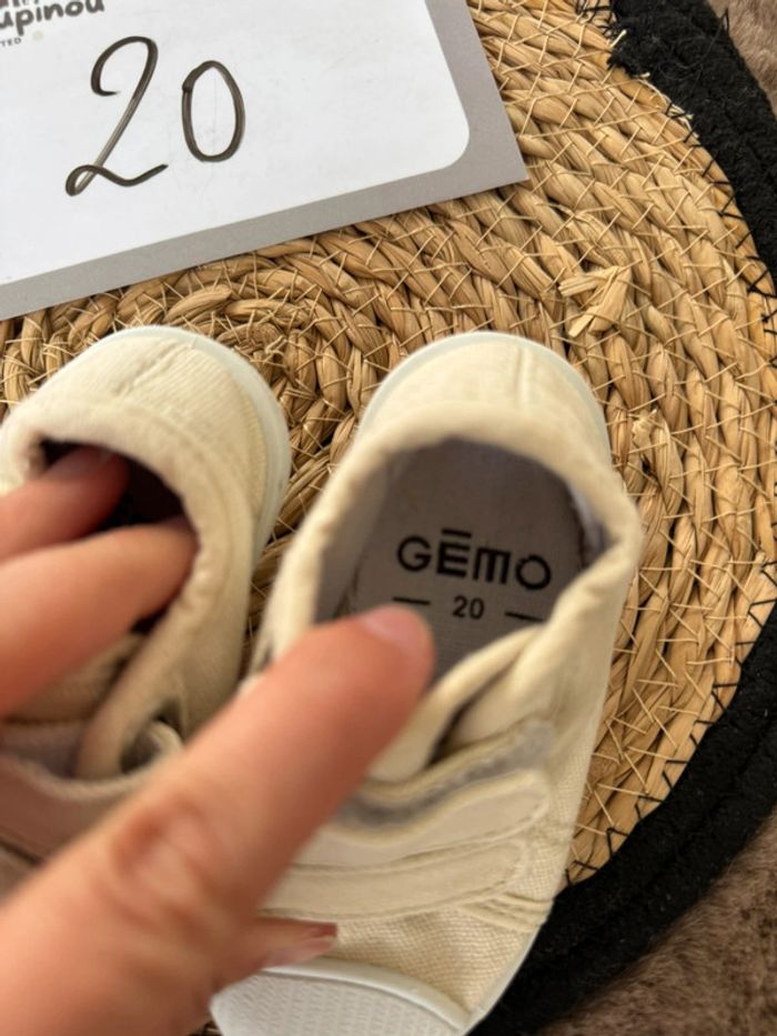 Basket beige - taille 20 🌼 - photo numéro 3
