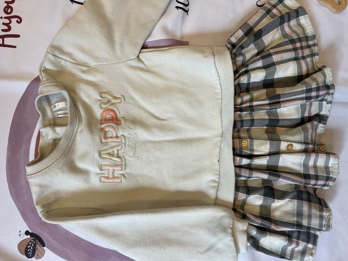 Robe manches longues hiver – Bébé fille 23 mois / 86 cm – Orchestra ❄️🍂 - photo numéro 4