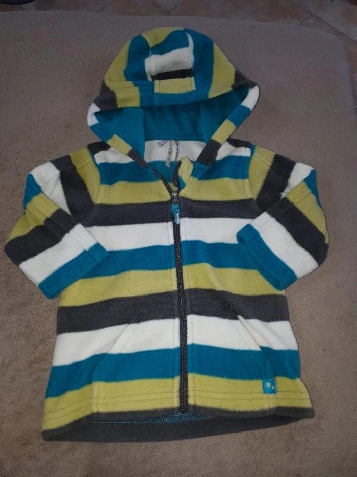 Gilet polaire garçon 9 mois